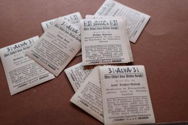 Preview: 14 seltene Sammelbilder - Wer führt das Dritte Reich ?